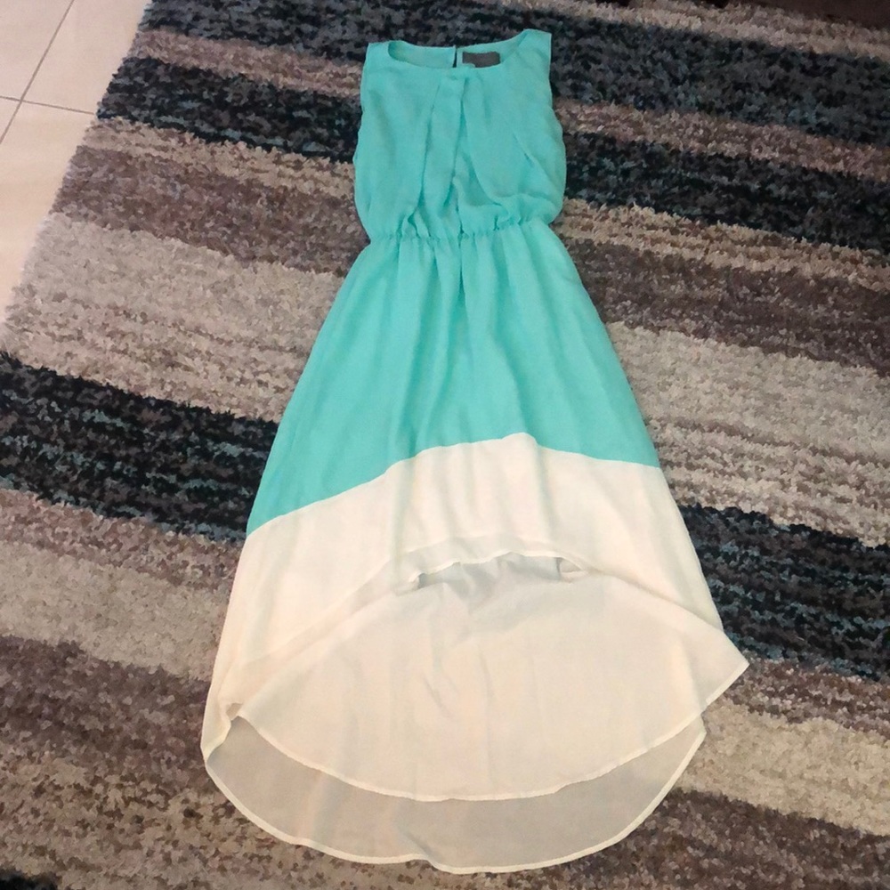Anthropologie high low dress.
